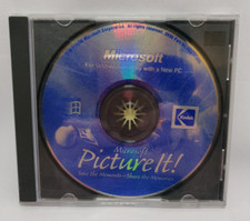 Microsoft Picture It Version 2.0 Great Photos CD-Rom Windows 95