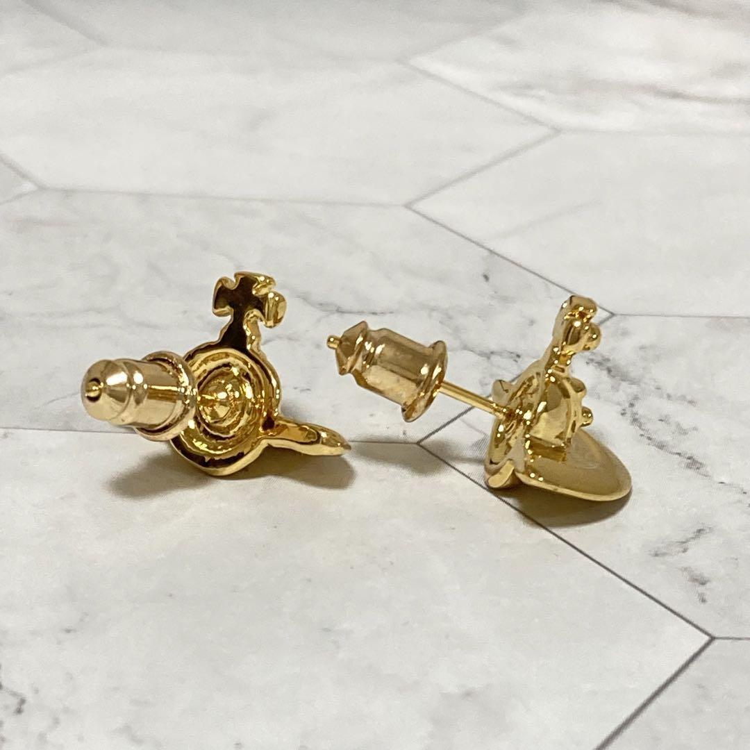 ★Vivienne Westwood★ [Vivienne Westwood] Babes Earrings 620 Vivienne Westwood Earrings Pierce Solid Orb Gold 1.8cm w
