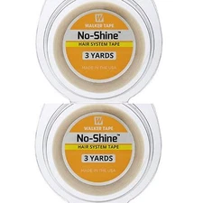 Walker No shine Two Roll 1" x 3 yards Tape Roll for Lace wigs,Toupee .