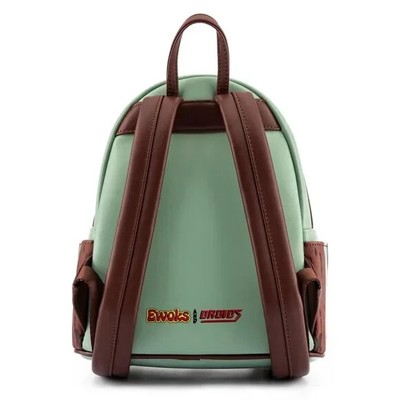 Loungefly Star Wars Ewoks and Droids Forest Mini Backpack New Loungefly Exclusive - Ewoks and Droids Glow in the Dark  main image 2