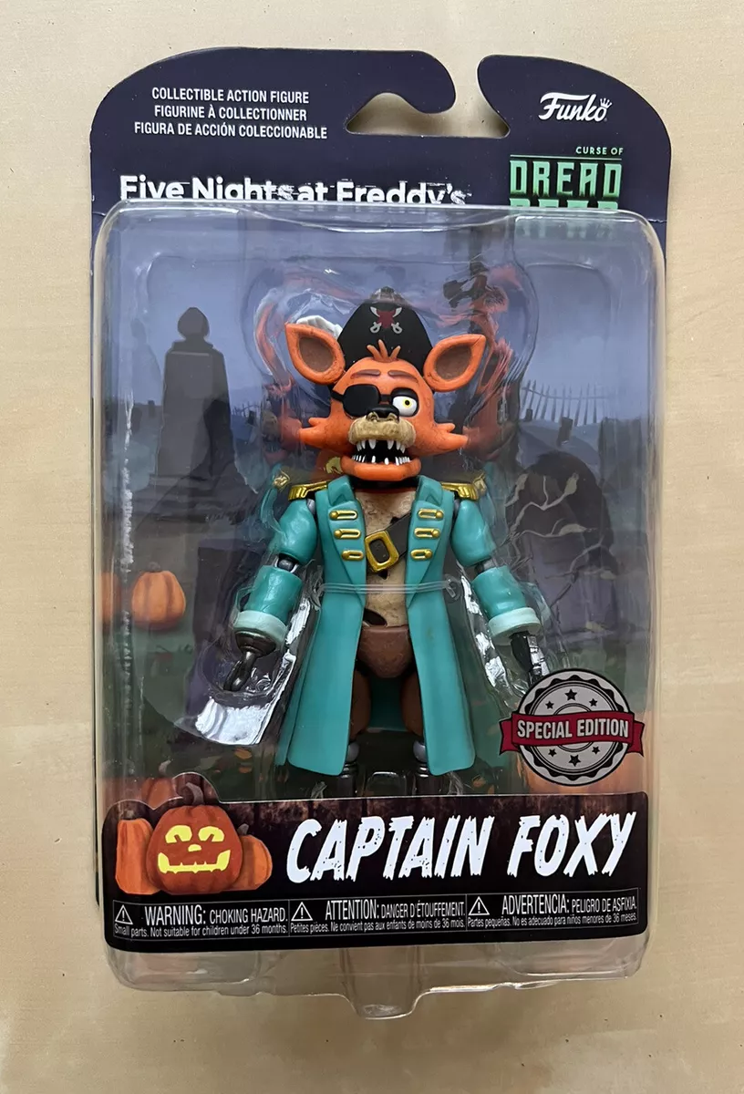 Funko Action Figure, Five Nights at Freddy's, The Curse of Dreadbear,  Captain Foxy