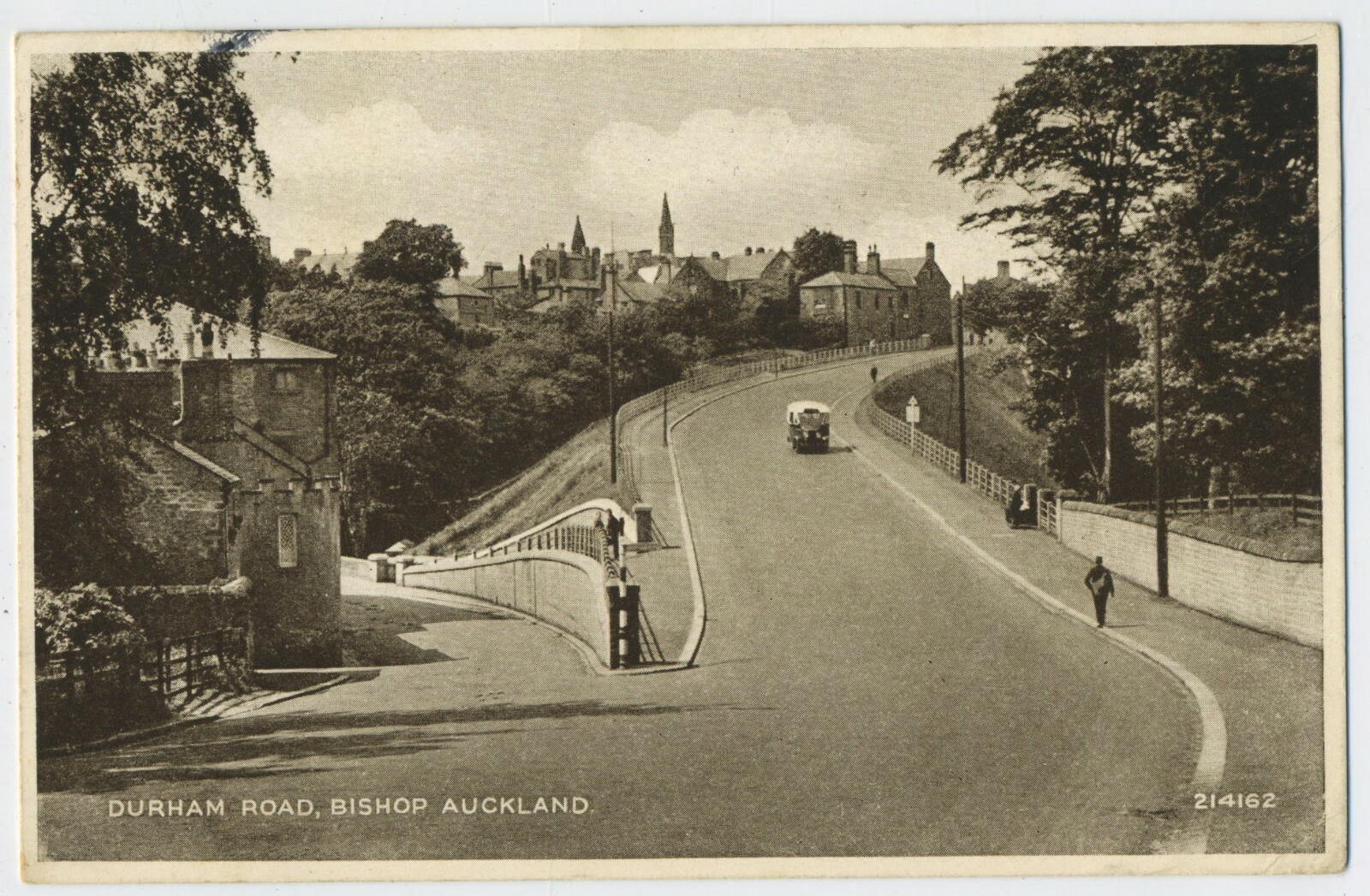 Durham Road Auckland County Durham Vintage Postcard C5 eBay