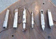 MIX LOT MORSE TAPER LIVE CENTER HOLDER MT2 MT3 MT4 #2 #3 #4 USA DRILL BIT LATHE