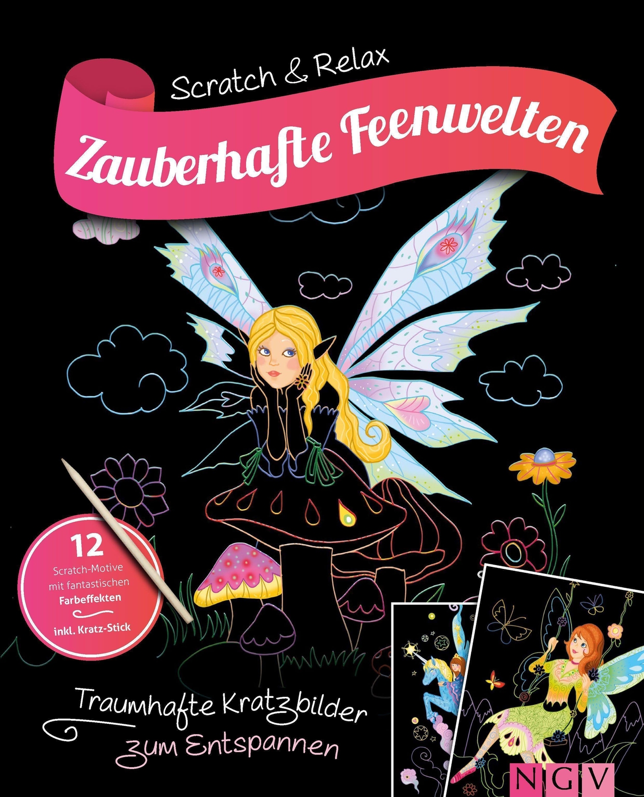 Thumbnail - Zauberhafte Feenwelten - Kratzbuch Für Kinder Ab 6 Jahren