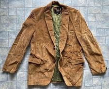 VTG Vintage Cresco Fine Sportswear Corduroy Blazer Jacket Brown Men  s 38