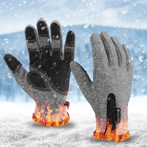 -10℉ Waterproof Windproof Touch Screen Warm Winter Gloves for Cold Weather Men