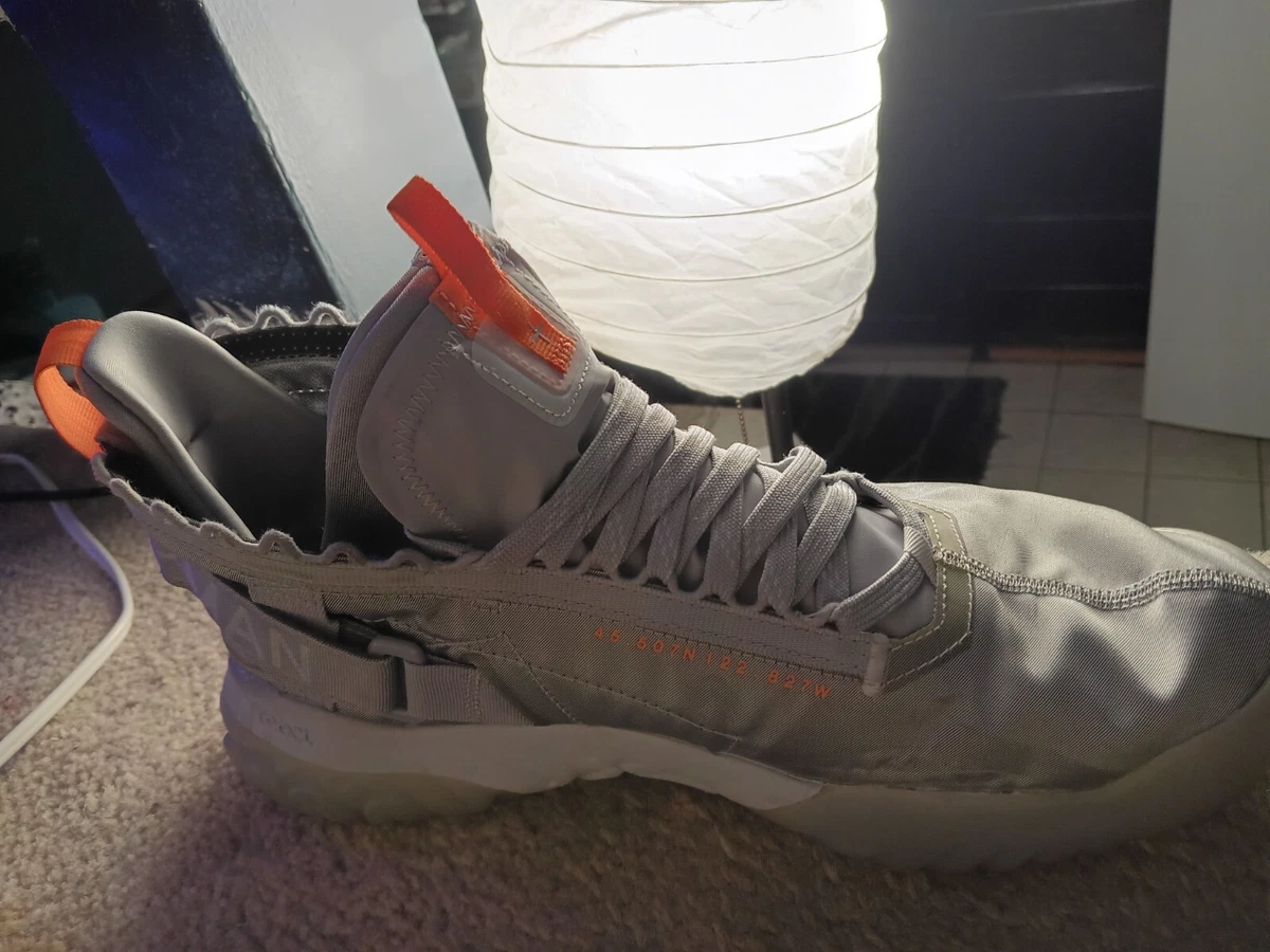 Jordan Proto React Wolf Grey BV 1654-008 Grey/platinum/Orange Size 9.5 Jordan Proto React Wolf Grey for Sale | Authenticity  main image 3