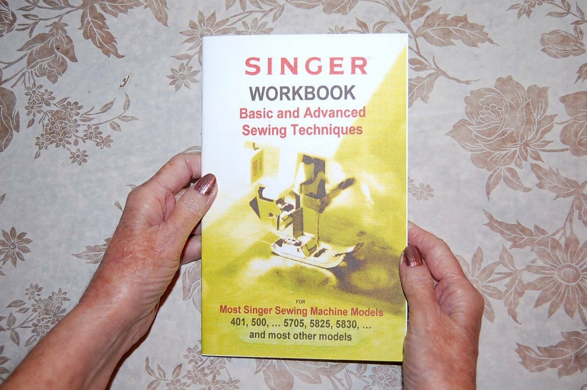 Instruction Workbook Manual Singer Sewing Machines 7285 7442 7444