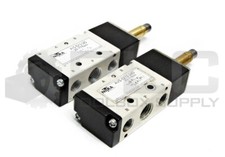 LOT OF 2 NITRA AVS-5212-24D SOLENOID VALVE 20-115PSI
