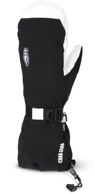 CRAB GRAB Ski Snowboard handschuhe CINCH WOMEN Fäustling 2024 black/white Gloves