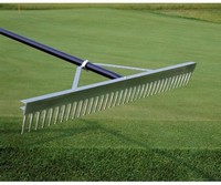 Midwest Rake 10030 30 Head Landscape Rake 66 Blue Aluminum Handle Midwest Rake 10030 30 Head Landscape Rake 66 Blue Aluminum Handle