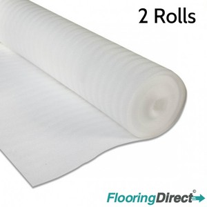 30m 2mm Acoustic Comfort White Underlay Wood Laminate Flooring