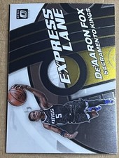 2021-22 Panini DONRUSS OPTIC Express Lane #10 DeAaron Fox Sacramento Kings