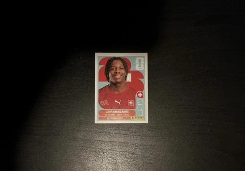 World Cup 2026 Panini Stickers Johan Manzambi Switzerland #15