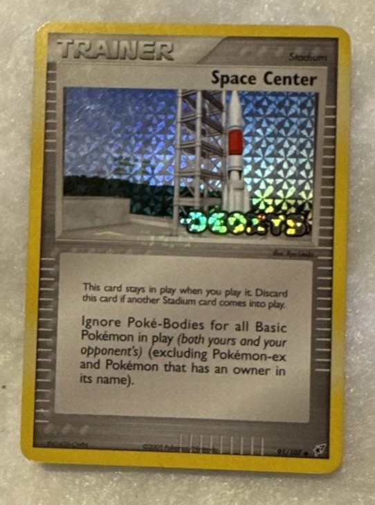 Space Center 91/107 Deoxys Reverse Holo