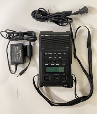 Marantz PMD660 Professional Solid State Recorder with OEM Power Supply *NO CARD