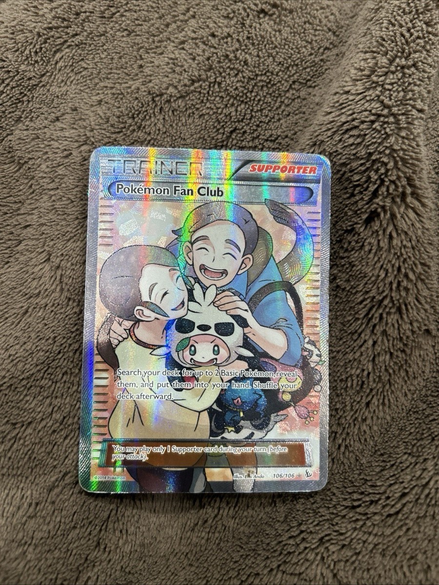Pokemon Fan Club - XY - Flashfire 106/106 Ultra Rare Full Art