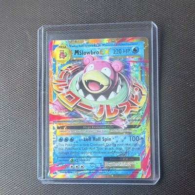 Pokémon M Slowbro EX Ultra Rare Mega Holo 27/108 Evolutions 220 HP