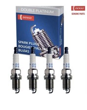 Brand New Genuine New 4-pk Denso Double Platinum Spark Plugs Pk20tr114 3253