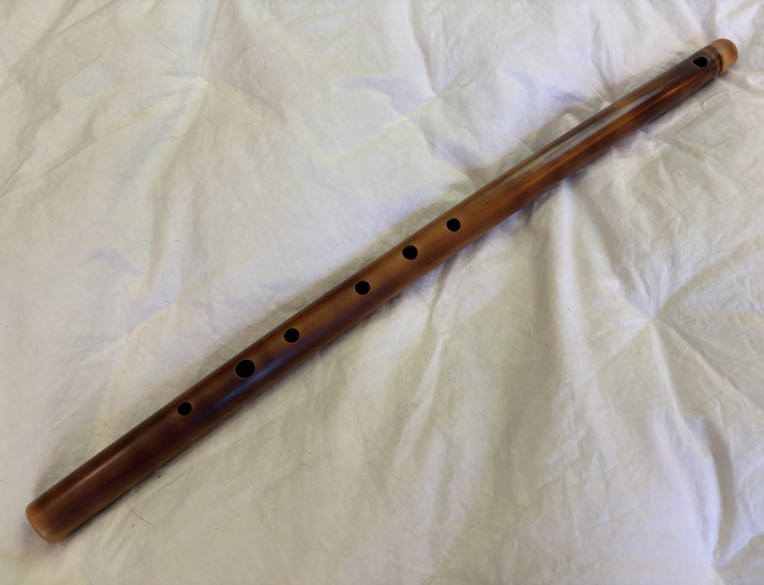 Olwell “Select” Grade Bamboo Flute (Low D)