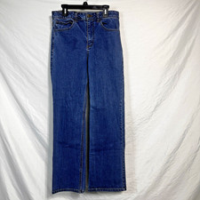 Carhartt Youth Boys Size 16 Denim Adjustable Waist Zip Fly Jeans BD8374-B