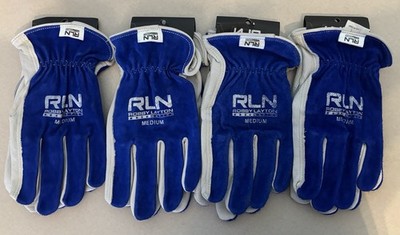 RLN Robby Layton Nation Leather Workglove Medium 40% Split 60% Top Grain Cowhide