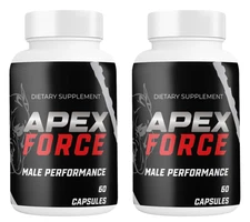 (2 Pack) Apex Force Men Pills, ApexForce Male Health Support Formula Capsules