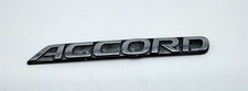 1994-1999 Honda Accord Lx Rear Emblem Logo Symbol Nameplate Chrome Black Oem
