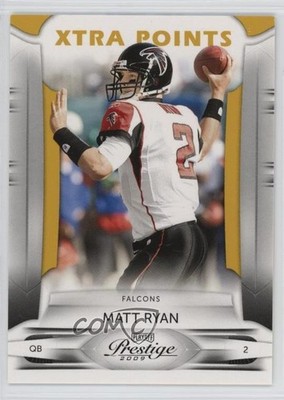 2009 Playoff Prestige Xtra Points Gold /250 Matt Ryan #7 1u5y