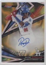 2022 Bowman's Best of Gold Lava Refractor 10/75 Rayne Doncon #B22-RD Auto 10yf