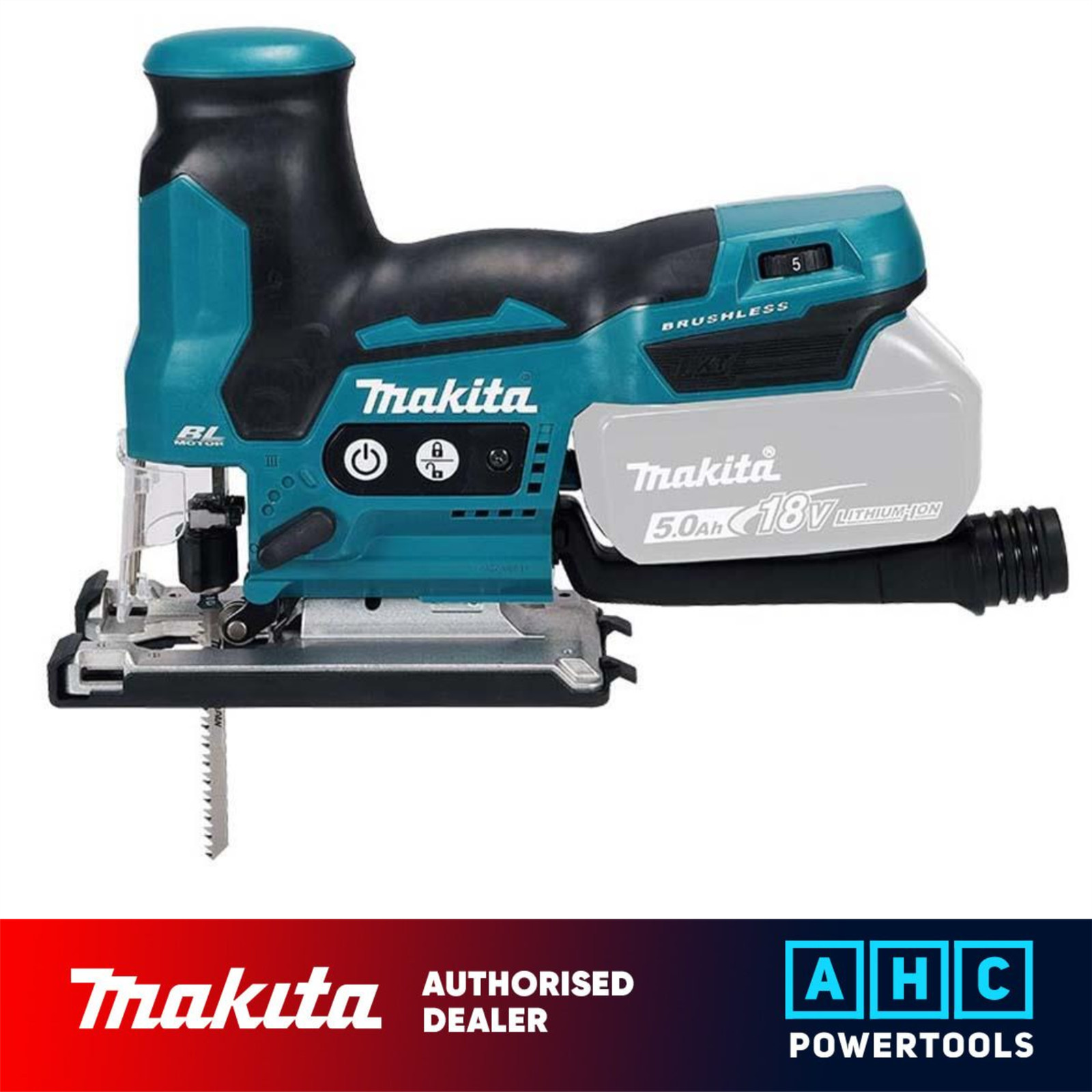 MAKITA DJV185Z 18v Jigsaw body grip - Image 5