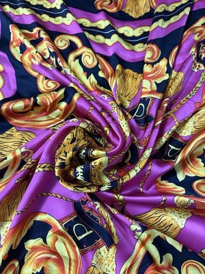 100 % Seide Satin glänzender glatter Stoff 5 Yards lang x 45 Zoll breit Handw...