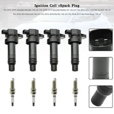 UF636 4x Z&uuml;ndspule + Z&uuml;ndkerze f&uuml;r Kia Rio Soul Hyundai Accent Veloster