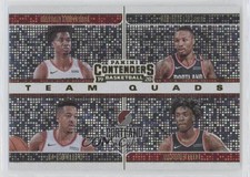 2019 Contenders Team Quads Nassir Little CJ McCollum Hassan Whiteside #25 0nr3