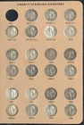 US Coins 1917-1930 Standing Liberty Quarter Set Complete Dansco NO RESERVE!