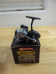 Moulinet De Pêche Toupie AbuGarcia Mitchell 908 - Occasion - Parfait Pour La Pêche Au Leurre