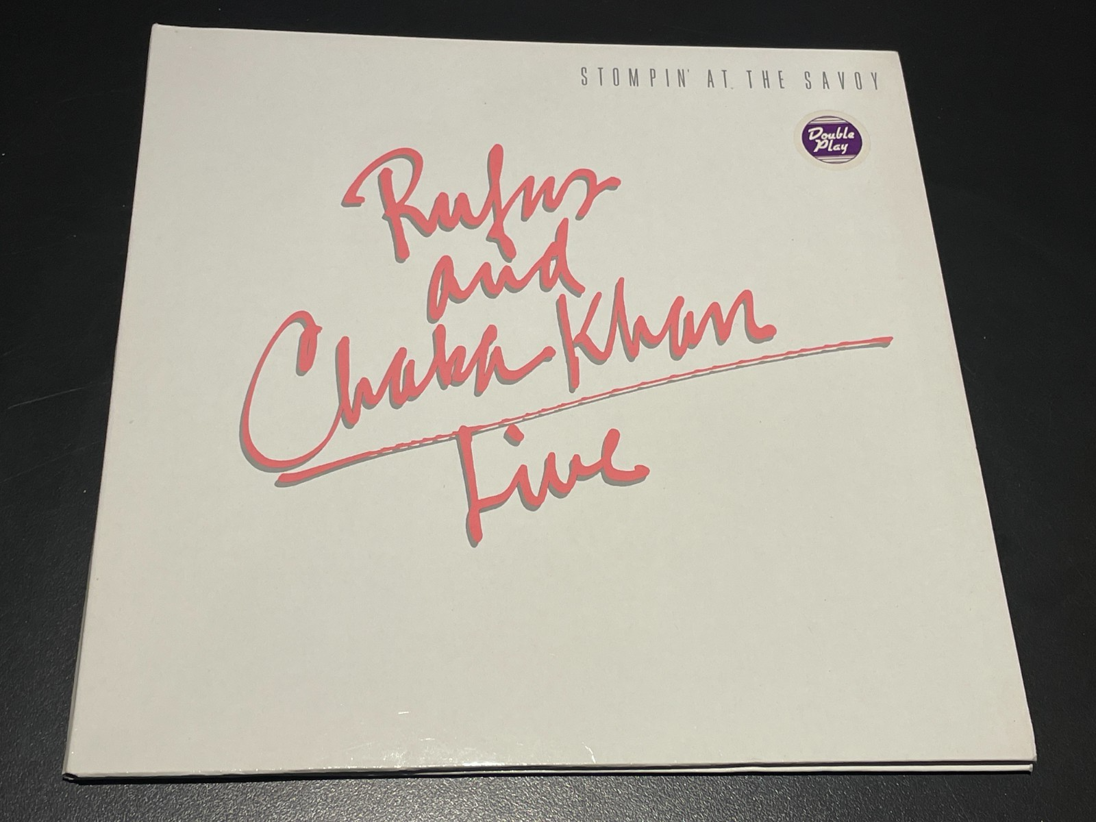 Rufus and Chaka Khan Live - Stompin' At The Savoy - Double Vinyl Record LP Album
