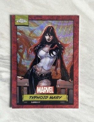 Topps Chrome Marvel - Typhoid Mary - 1 Of 5