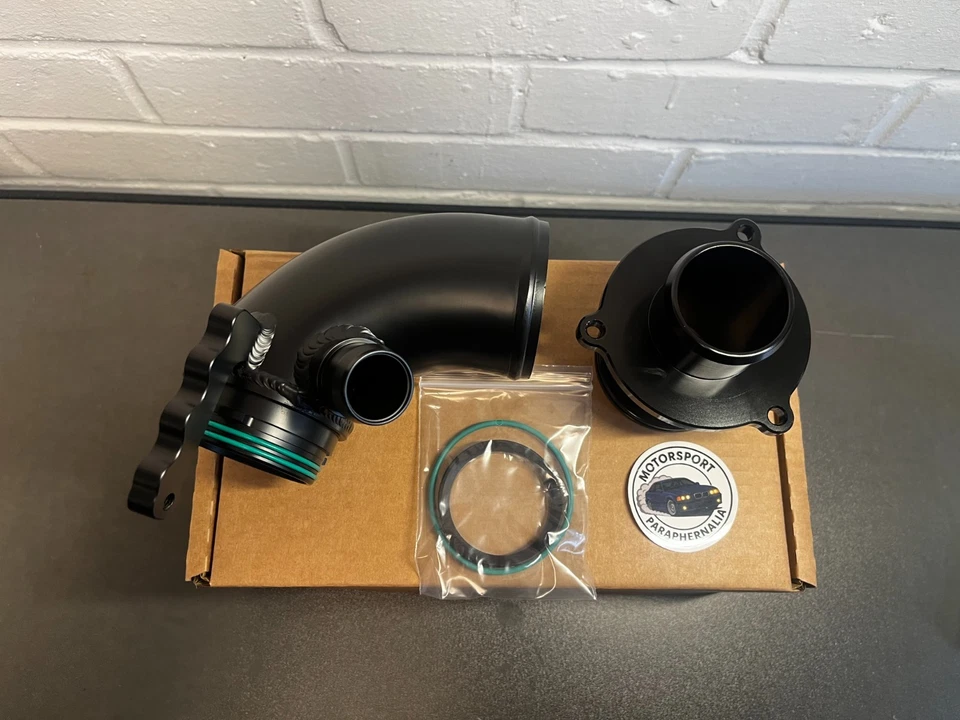 Turbo Muffler Delete + Intake Elbow + Silicone Hose For Golf GTI R S3 TTS EA888 - Image 2 of 4