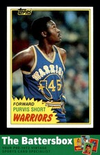 1981 Topps West #74 Purvis Short   NM/NM+ X3739398