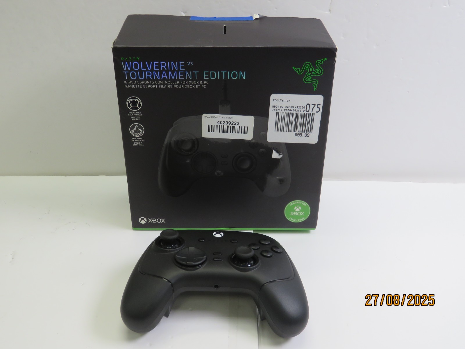 Razer Wolverine V3 TE Tournament Edition Controller Xbox PC 