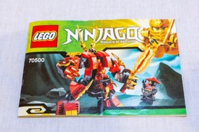 LEGO NINJAGO: Kai's Fire Mech (70500) - 100% Complete