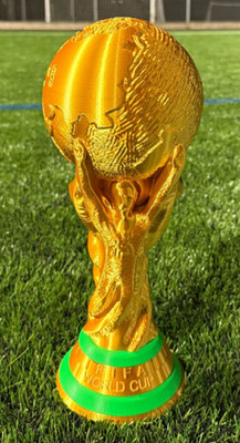 FIFAワールドカップ風3Dアートオブジェ ゴールド 約25cm 高級インテリア s-l400.jpg