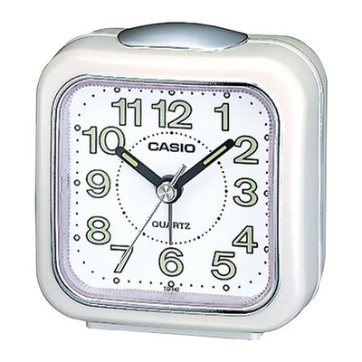 New Casio Alarm Clock TQ 142 7EF White