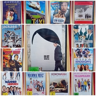 Filme auf DVD aus dem Bereich Komödie Konvolut Auswahl