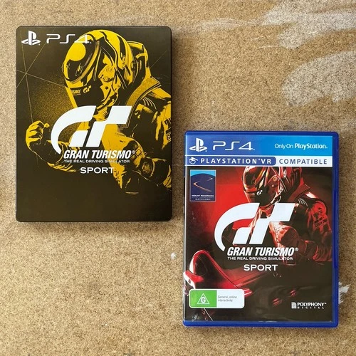 Gran Turismo Sport with Steelbook Case & DLC *FREE Next Day Post* PS4 Game