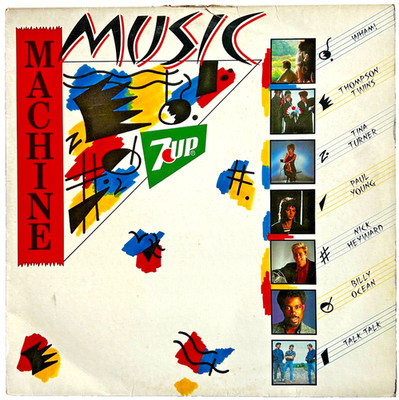 VINYL PLATTE MUSIKMASCHINE. 7 UP