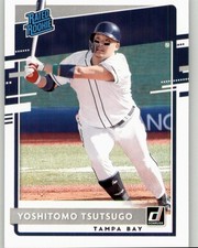 2020 Donruss Yoshitomo Tsutsugo Rookie #263 RC Tampa Bay Rays