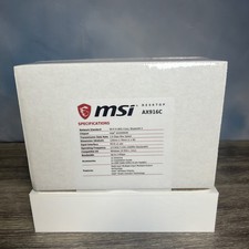 MSI AX916C HERALD-AX INTEL AX200 WI-FI 6 Bluetooth 5.0 -Adapter Card SEALED