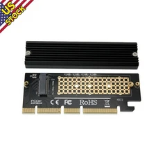 Full Speed M.2 PCIe M key NGFF SSD to PCI-E Express 3.0 X4 X8 X16 Adapter Card